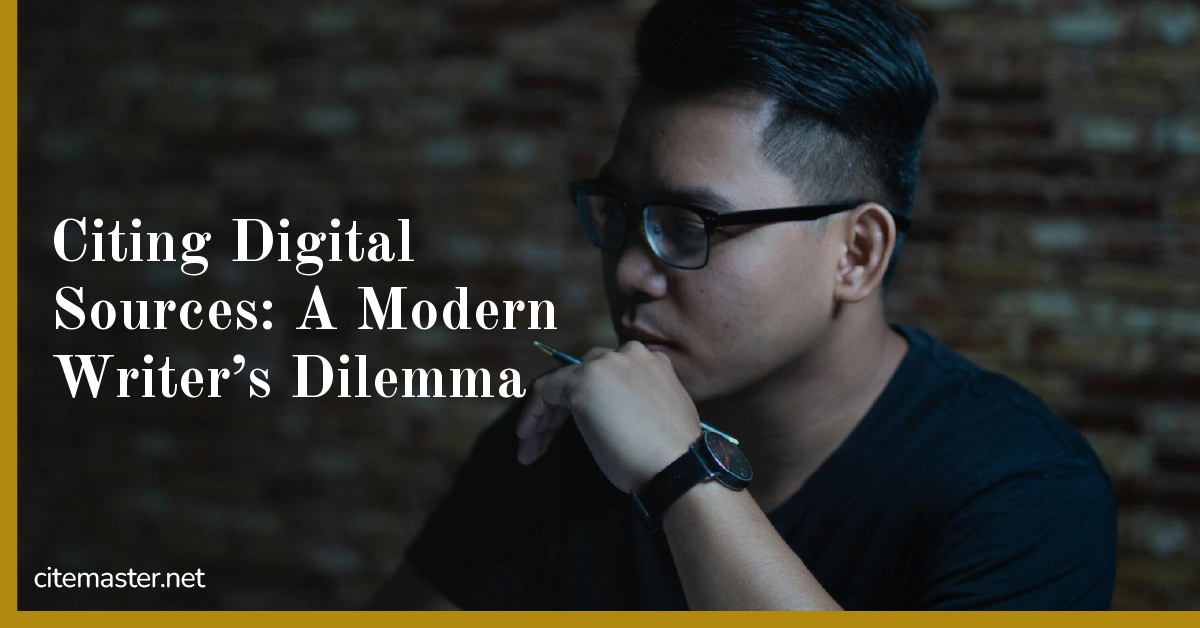 Citing Digital Sources: A Modern Writer’s Dilemma