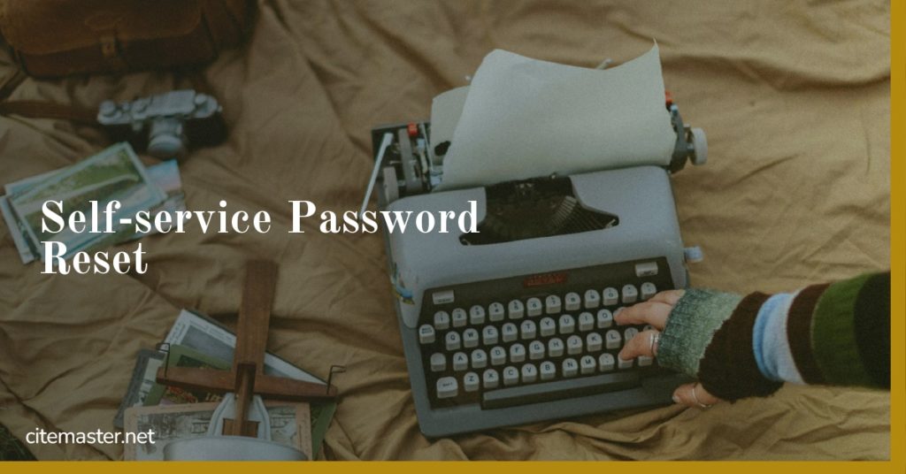 Self-service Password Reset